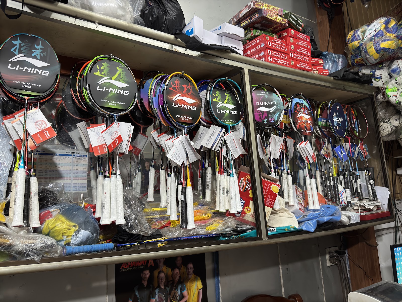 Giá vợt cầu lông Li-Ning, Victor tại Kiên Hương Sport